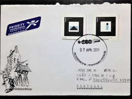 Netherlands, Circulated Cover To Portugal, "Librairies", "Foundations", "Architecture", "Urbanism", 2011 - Lettres & Documents