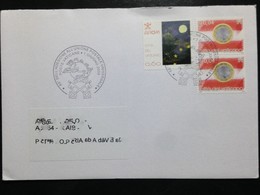Vatican, Circulated Cover To Portugal, "Europa Cept", "Astronomy", "Coins On Stamps", 2009 - Covers & Documents