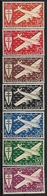 NOUVELLE-CALEDONIE AERIEN N°46 A 52 N** - Unused Stamps
