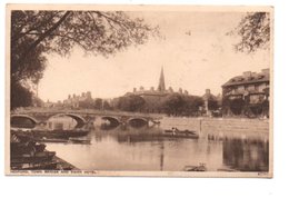 BEDFORD. TOWN BRIDGE AND SWAN HOTEL. - Bedford