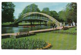 BEDFORD. SUSPENSION BRIDGE. - Bedford