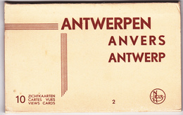 Etui Antwerpen - Anvers  10 Cartes-vues Accordéon - Loten, Series, Verzamelingen