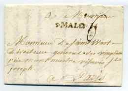 Lettre De SAINT MALO / Bretagne / 1759 - 1701-1800: Precursors XVIII