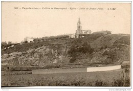 69. Feyzin. Colline De Beauregard. Eglise. Ecole De Jeunes Filles - Feyzin