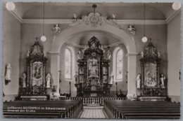 Gaggenau Bad Rotenfels - S/w Inneres Der Kirche - Gaggenau