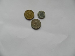 Lot  De  3 Monnaies   -   1932 Panama -  10 Reichspfennig 1994   D  -  1943 1reichs Pfennig - Vrac - Monnaies
