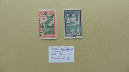 France (ex-colonies & Protectorats) >Inini :2 Timbres Nsg - Other & Unclassified