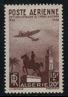 Algérie // Poste Aérienne  // 1949 // 25ème Anniversaire Du Timbre Algérien, Neufs ** MNH No.13 Y&T - Posta Aerea