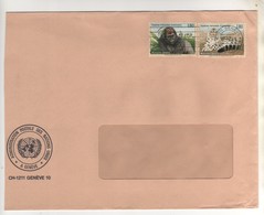 Beaux Timbres , Stamps " Animaux : Espèces Menacées D'extinction " Sur Lettre , Cover  Du 15/04/1993 - Briefe U. Dokumente