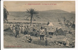 CPA TUNISIE FOUM TATAHOUINE Le Camp Du 40e De Ligne - Tunesië