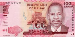 MALAWI 100 KWACHA 2012  P-59a  UNC - Malawi