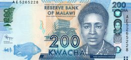 MALAWI 200 KWACHA 2012  P-60a  UNC - Malawi