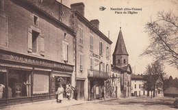 87 Nantiat Place De L'Eglise, La Boulangerie, Animée - Nantiat
