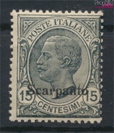 Ägäische Inseln 12XI Postfrisch 1912 Aufdruckausgabe Scarpanto (9421829 - Aegean (Scarpanto)