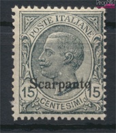 Ägäische Inseln 12XI Postfrisch 1912 Aufdruckausgabe Scarpanto (9421831 - Egée (Scarpanto)