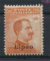 Ägäische Inseln 11VI Mit Falz 1912 Aufdruckausgabe Lipso (9421751 - Ägäis (Lipso)