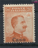 Ägäische Inseln 11II Mit Falz 1912 Aufdruckausgabe Caso (9421755 - Egeo (Caso)