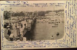 CPA, Bournemouth Pier (jetée), Animée- With Animation, écrite En 1903 (circulated),timbres, Stamps, ENGLAND - Bournemouth (bis 1972)