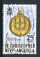 St Kitts, Nevis & Anguilla 1970-74 Pirates - 25c Astrolabe Used (SG 216) - St.Christopher-Nevis-Anguilla (...-1980)