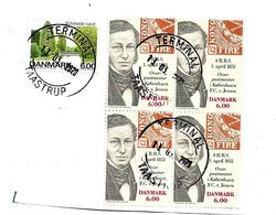 Dänemark 001 / Ausschnitt Mit 5 Marken O - Used Stamps