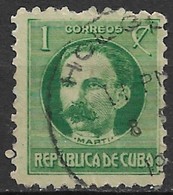 Cuba 1930. Scott #308 (U) José Marti - Gebruikt