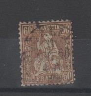 Suisse _ Helvétia (1862) Oblitéré N° 40 - Used Stamps