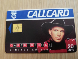 IRELAND /IERLANDE   CHIPCARD  20  UNITS    GARTH BROOKS        ** 1119** - Ireland