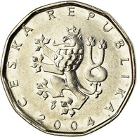 Monnaie, République Tchèque, 2 Koruny, 2004, TTB, Nickel Plated Steel, KM:9 - Tsjechië