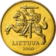 Monnaie, Lithuania, 50 Centu, 2000, SPL, Nickel-brass, KM:108 - Litauen