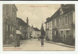 89 . COURSON . UN COIN DE LA VILLE . COMMERCE - Courson-les-Carrières