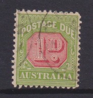 Australia D 106 1931-37 Postage Due 1 D Carmine And Yellow Green,used - Segnatasse