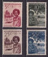 NNG 1957 Kinderzegels Complete Postfrisse Serie NVPH 45 / 48 - Niederländisch-Neuguinea