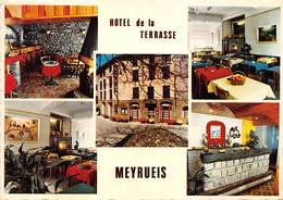 48-MEYRUEIS- HÔTEL DE LA TERRASSE- MULTIVUES - Meyrueis