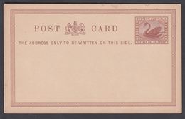 1893. WESTERN AUSTRALIA. ONE HALF-PENNY POST CARD (FREMANTLE WORKSHOPS Town Hall, 189... () - JF321621 - Briefe U. Dokumente