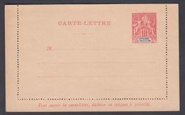 1892. SAINT-PIERRE-MIQUELON. CARTE -LETTRE 10 C.  () - JF321825 - Briefe U. Dokumente