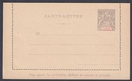 1892. SAINT-PIERRE-MIQUELON. CARTE -LETTRE 15 C. Gray.  () - JF321832 - Briefe U. Dokumente