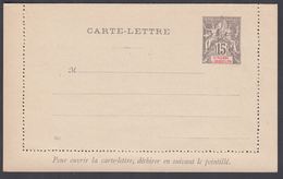 1892. SAINT-PIERRE-MIQUELON. CARTE -LETTRE 15 C. Gray.  () - JF321833 - Cartas & Documentos