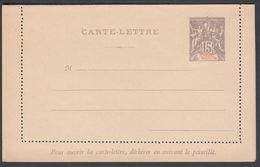 1892. SAINT-PIERRE-MIQUELON. CARTE -LETTRE 15 C. Gray.  () - JF321835 - Brieven En Documenten