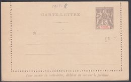 1892. SAINT-PIERRE-MIQUELON. CARTE -LETTRE 15 C. Gray.  () - JF321836 - Briefe U. Dokumente