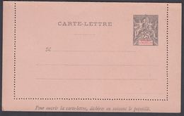 1894. SAINT-PIERRE-MIQUELON. CARTE -LETTRE 25 C. Black  () - JF321839 - Covers & Documents