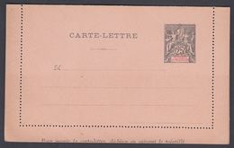 1894. SAINT-PIERRE-MIQUELON. CARTE -LETTRE 25 C. Black  () - JF321841 - Briefe U. Dokumente