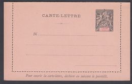 1894. SAINT-PIERRE-MIQUELON. CARTE -LETTRE 25 C. Black  () - JF321842 - Cartas & Documentos
