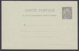 1900. SAINT-PIERRE-MIQUELON. CARTE POSTALE 10 C. Black  () - JF321872 - Brieven En Documenten