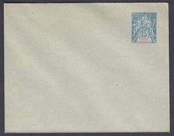1900. SAINT-PIERRE-MIQUELON. ENVELOPE 15 C. Blue 122 X 95 Mm. () - JF321894 - Brieven En Documenten