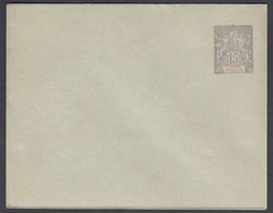 1900. SAINT-PIERRE-MIQUELON. ENVELOPE 15 C. Gray 122 X 95 Mm. () - JF321902 - Lettres & Documents
