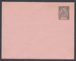 1894. SAINT-PIERRE-MIQUELON. ENVELOPE 25 C. Black. 122 X 95 Mm.  () - JF321916 - Lettres & Documents