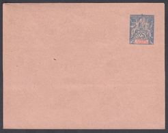 1894. SAINT-PIERRE-MIQUELON. ENVELOPE 25 C. Blue. 122 X 95 Mm.  () - JF321927 - Cartas & Documentos
