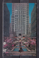 47O * NEW YORK CITY * ROCKEFELLER CENTER * THE CHANNEL GARDENS IN SPRING DRESS ** !! - Parks & Gardens