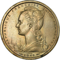 Monnaie, Cameroun, 2 Francs, 1948, Paris, SPL+, Copper-nickel, KM:E6 - Cameroon