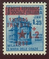 ITALIA - OCC. JUGOSLAVA DI TRIESTE SASS. 6g NUOVO - Joegoslavische Bez.: Trieste